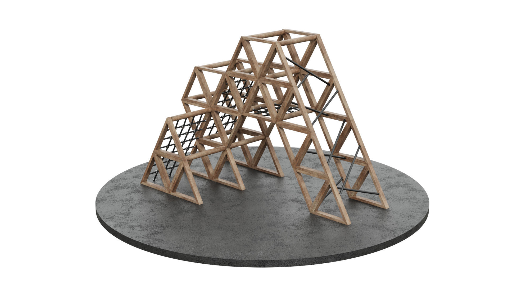 Playground Maze 3D model_1