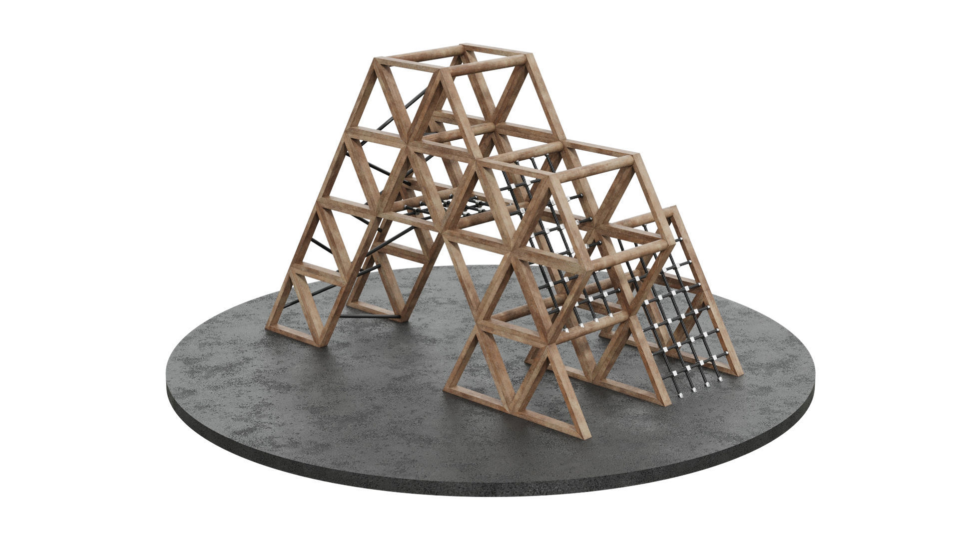 Playground Maze 3D model_3