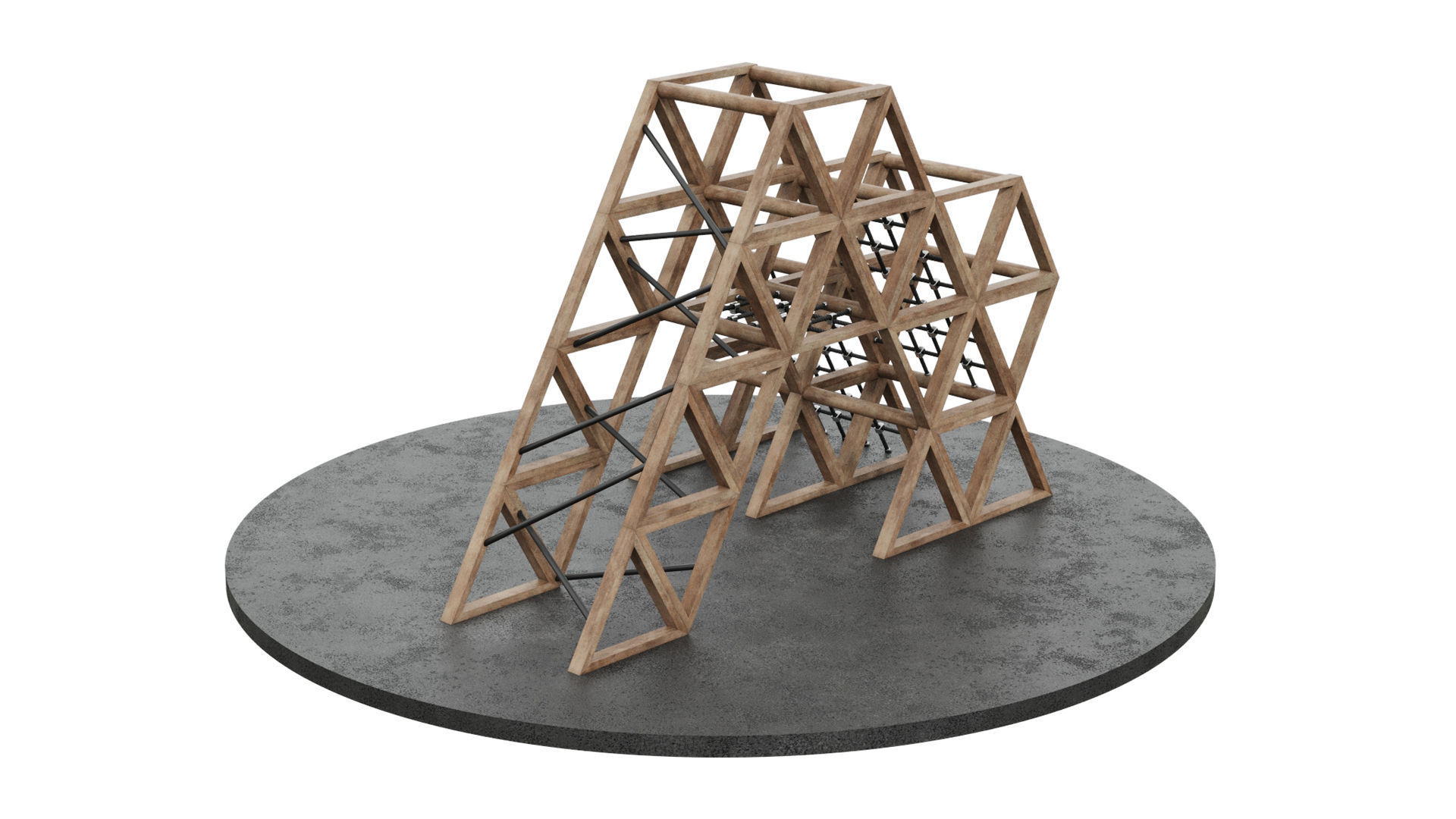 Playground Maze 3D model_2