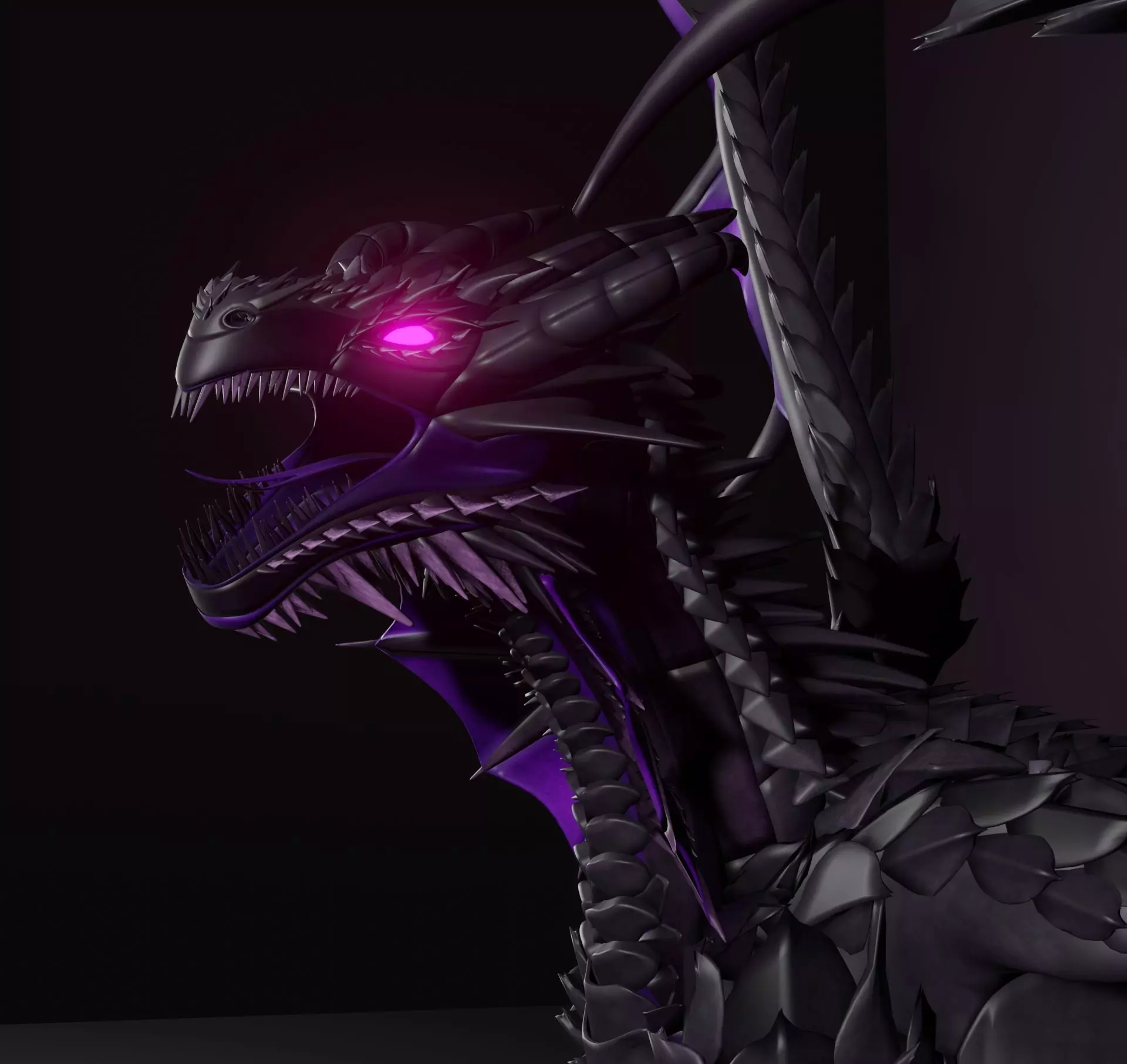 Dark Dragon 3D model