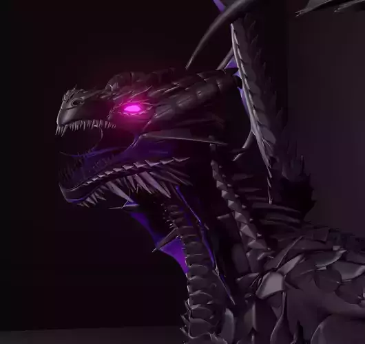 Dark Dragon 3D model