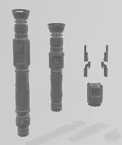 Jedi Survivor Temperance lightsaber