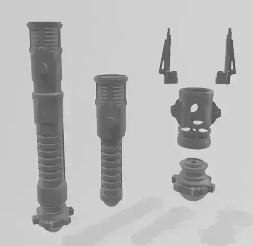 Jedi Survivor Hermit lightsaber 