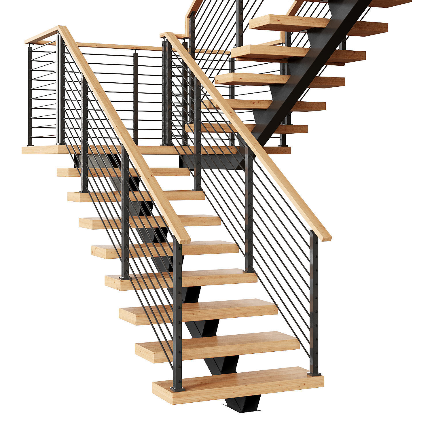 Stair 6 3D model_1