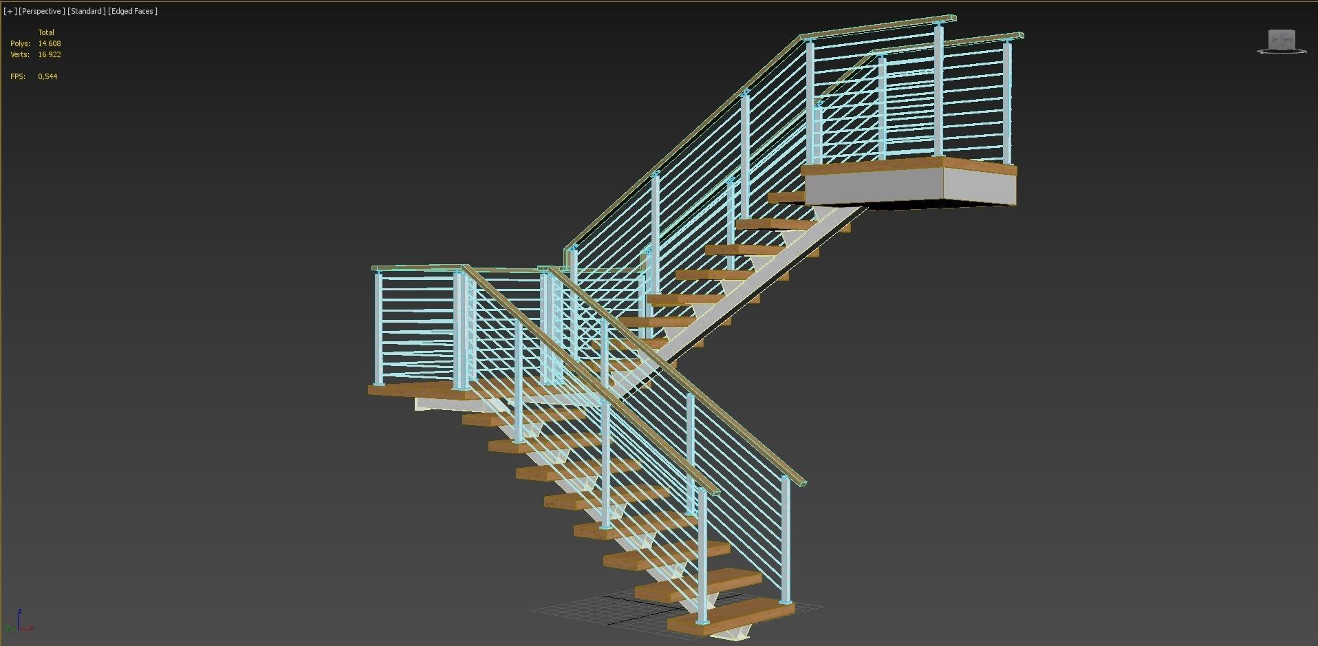 Stair 6 3D model_11
