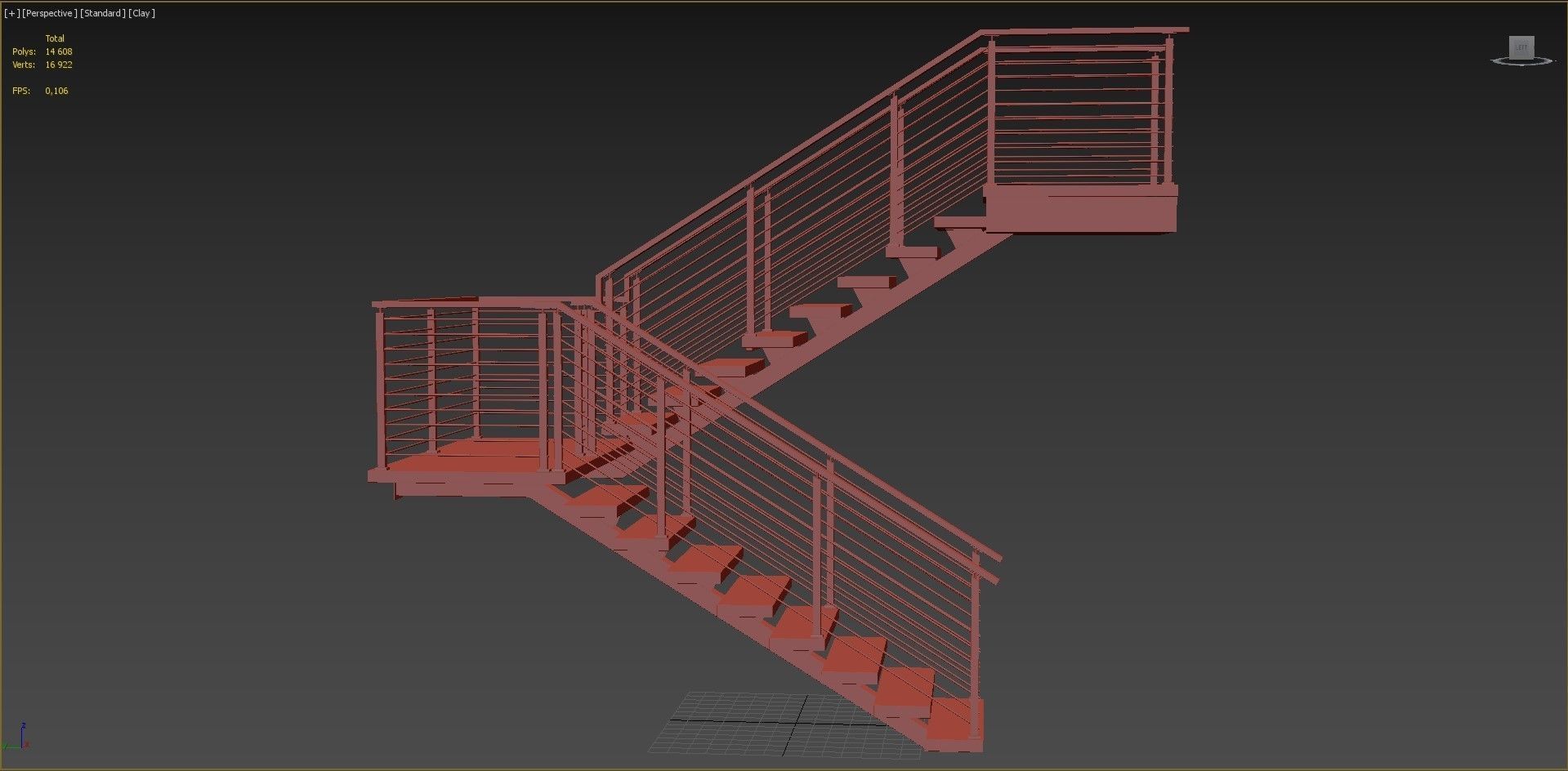 Stair 6 3D model_17