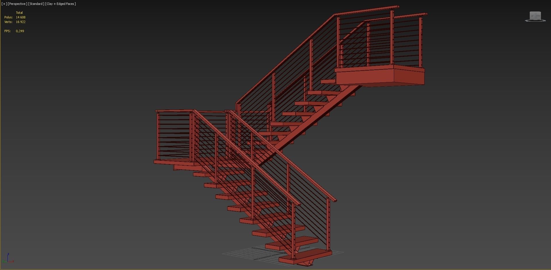 Stair 6 3D model_15