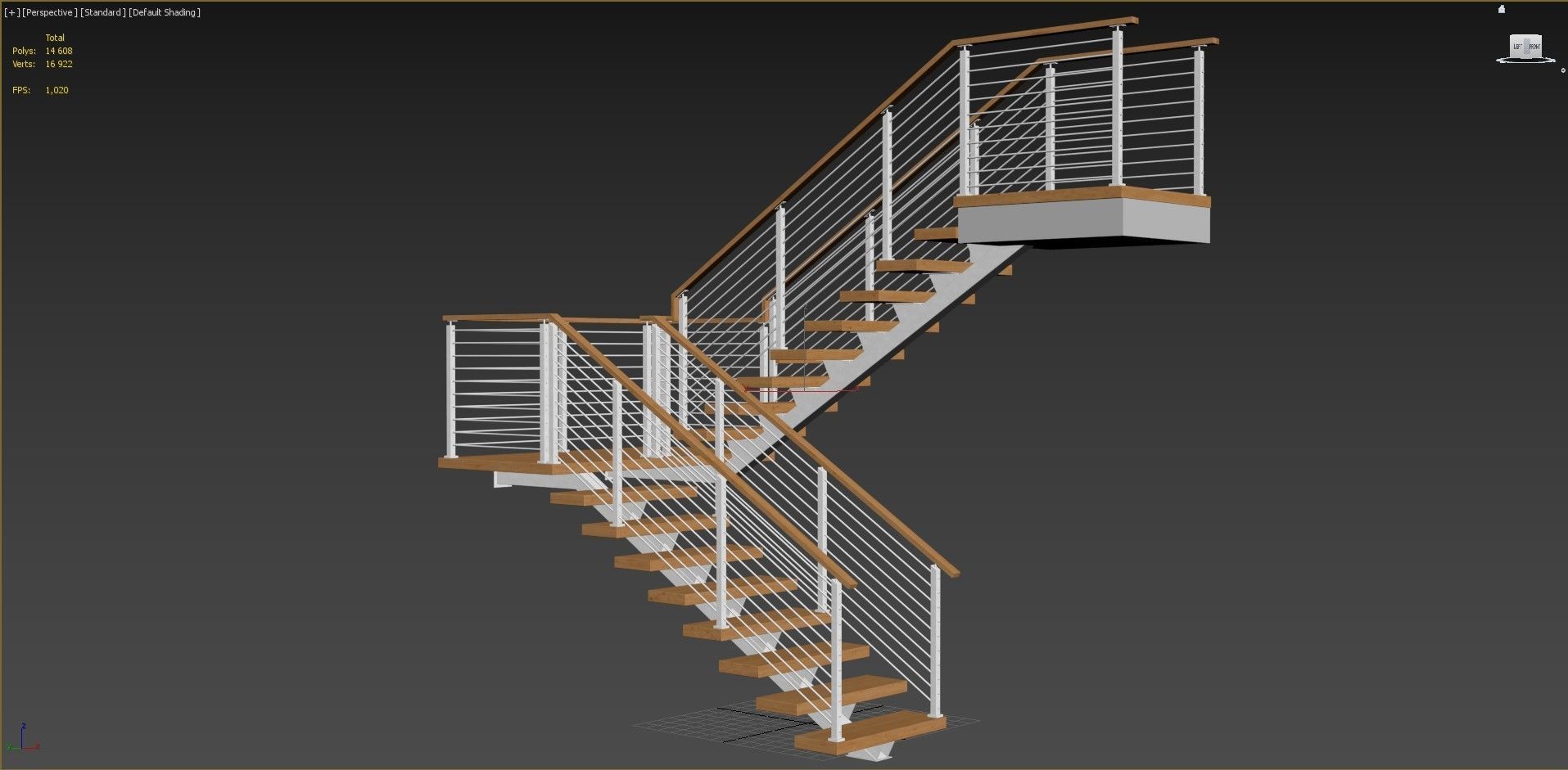 Stair 6 3D model_6