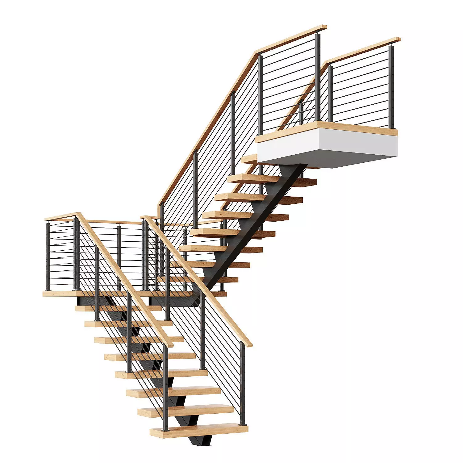 Stair 6 3D model_0