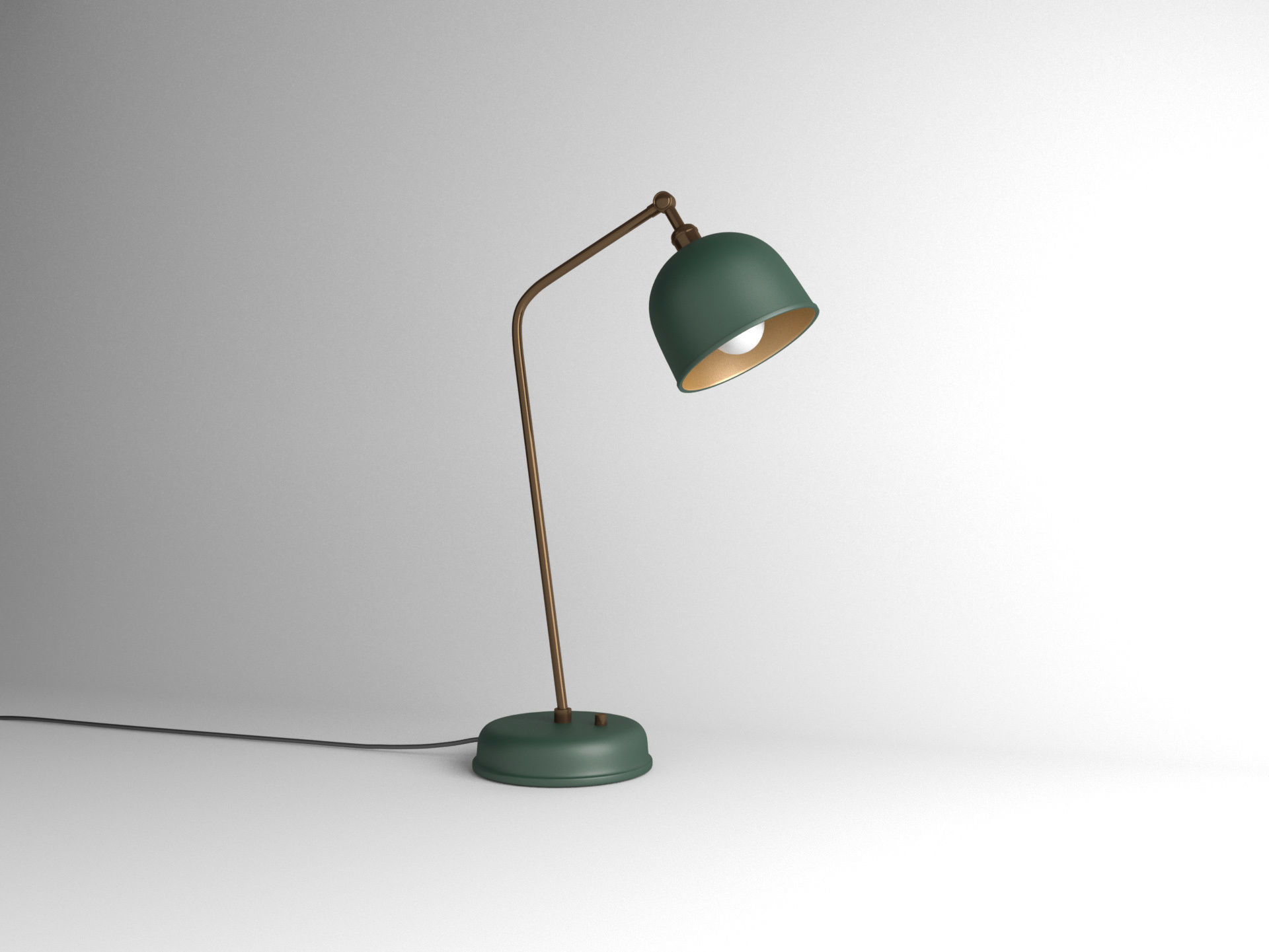 Desk Lamp 3D model_2