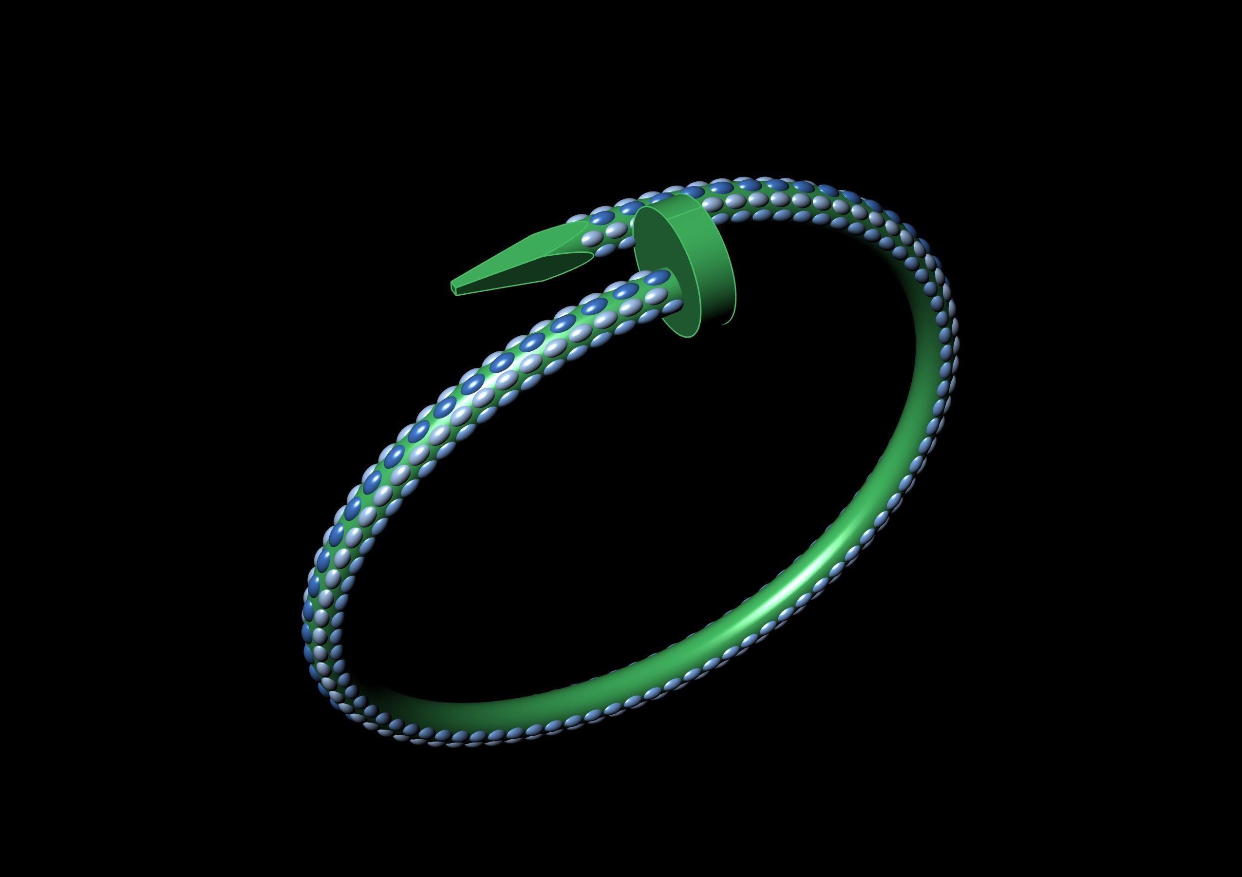 Bracelet ready to 3d Print 3D print model_1