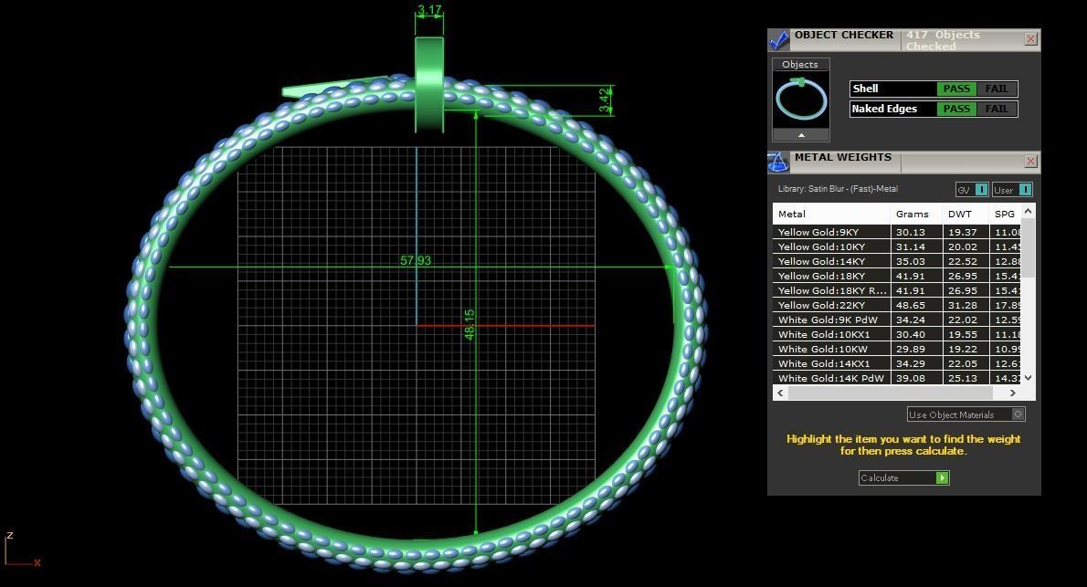 Bracelet ready to 3d Print 3D print model_3