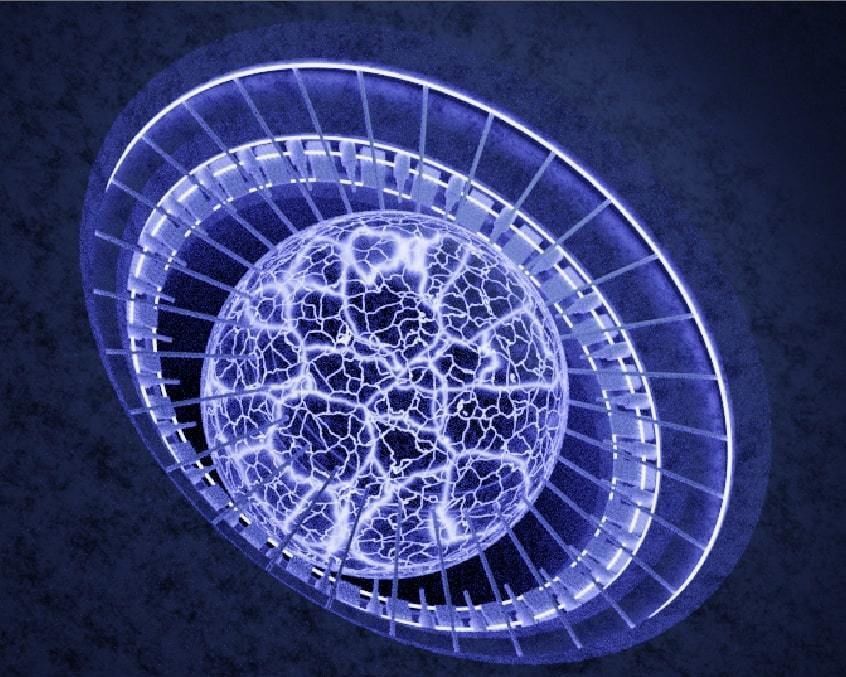 Charged Ball 3D model_6