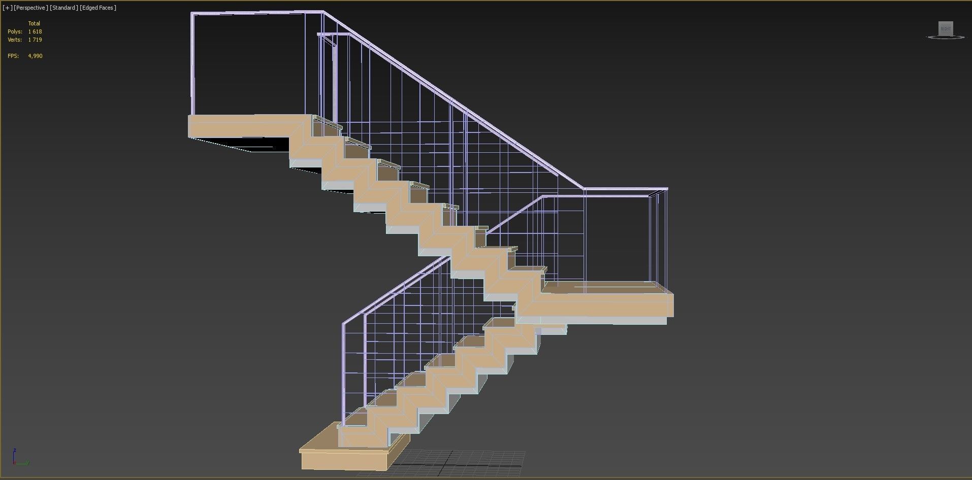 Stair 8 3D model_10