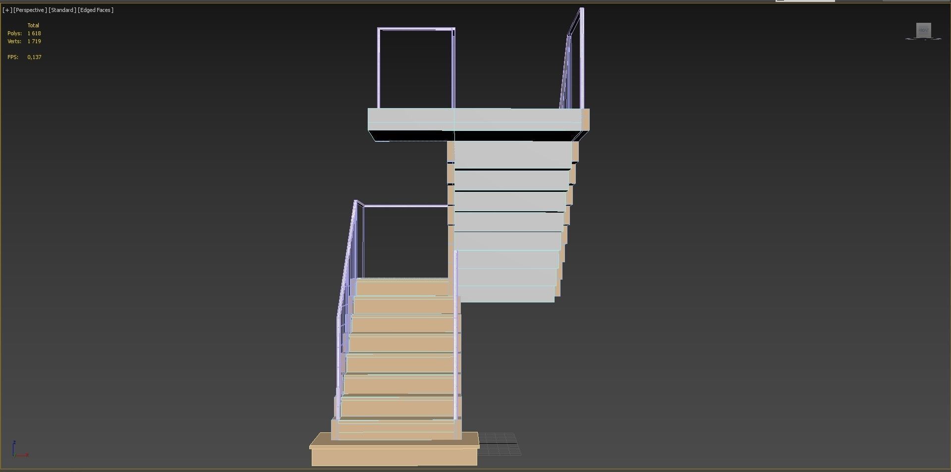 Stair 8 3D model_11