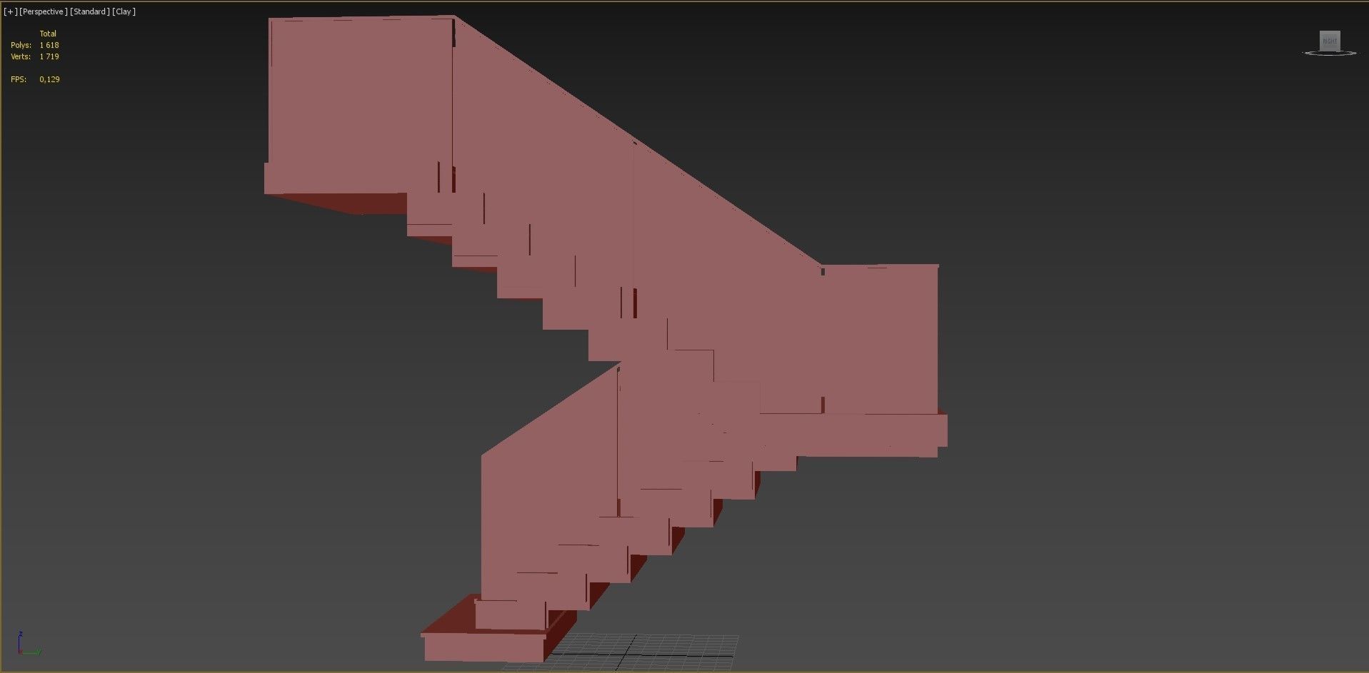 Stair 8 3D model_14