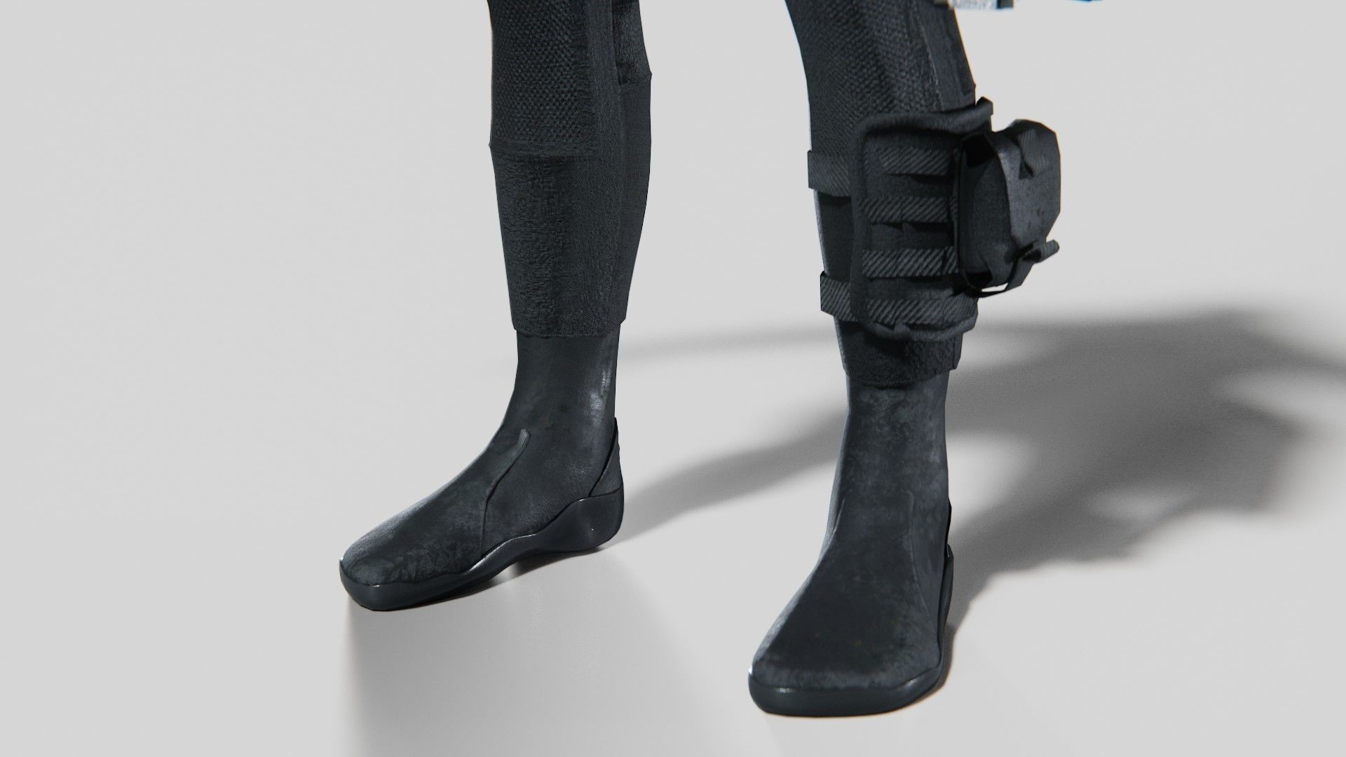 Soldier Diver suit  Low-poly 3D model_13