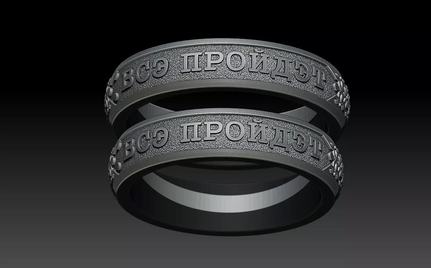 ENGAGEMENT RING 3D print model_0