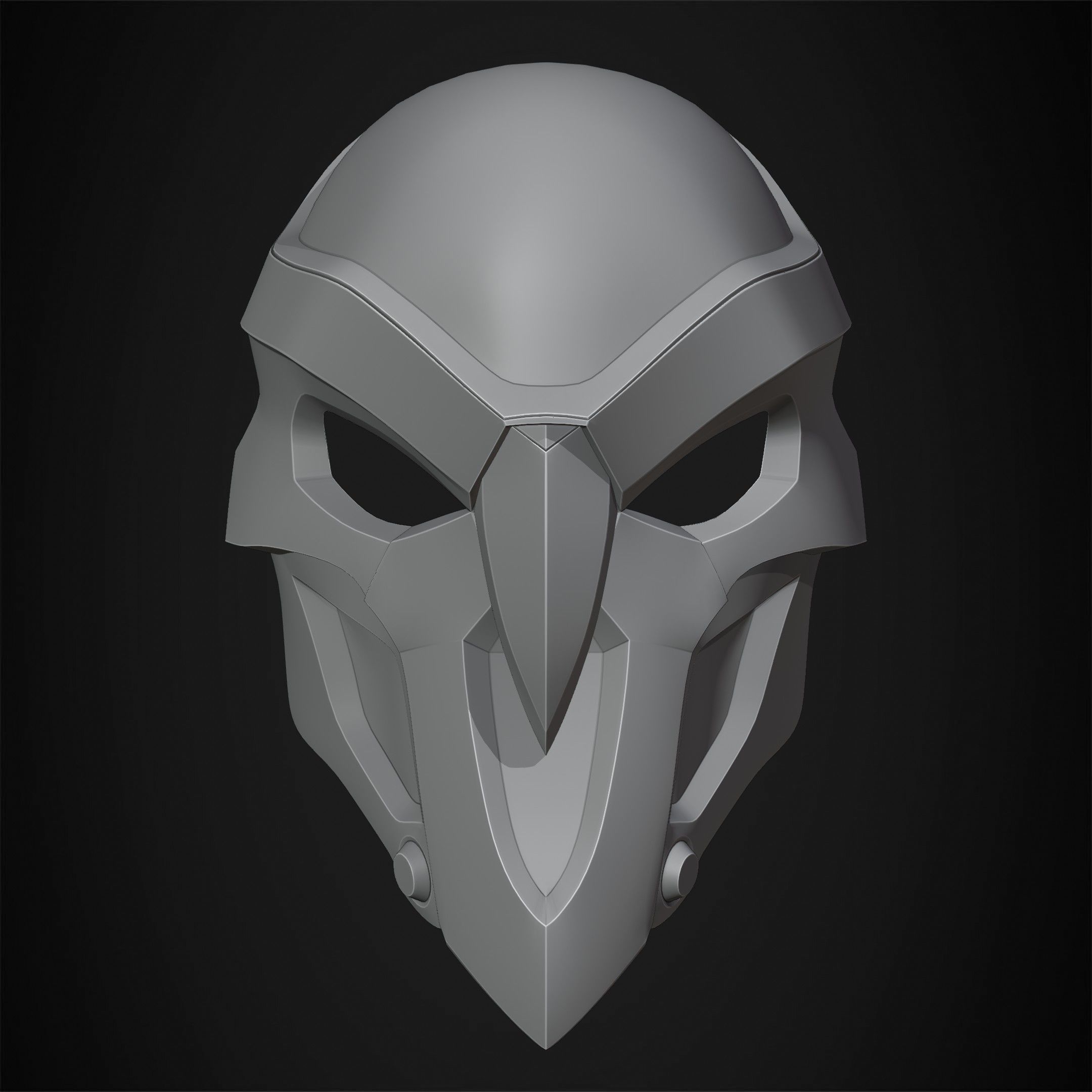 Overwatch 2 Reaper Mask for Cosplay 3D print model_10