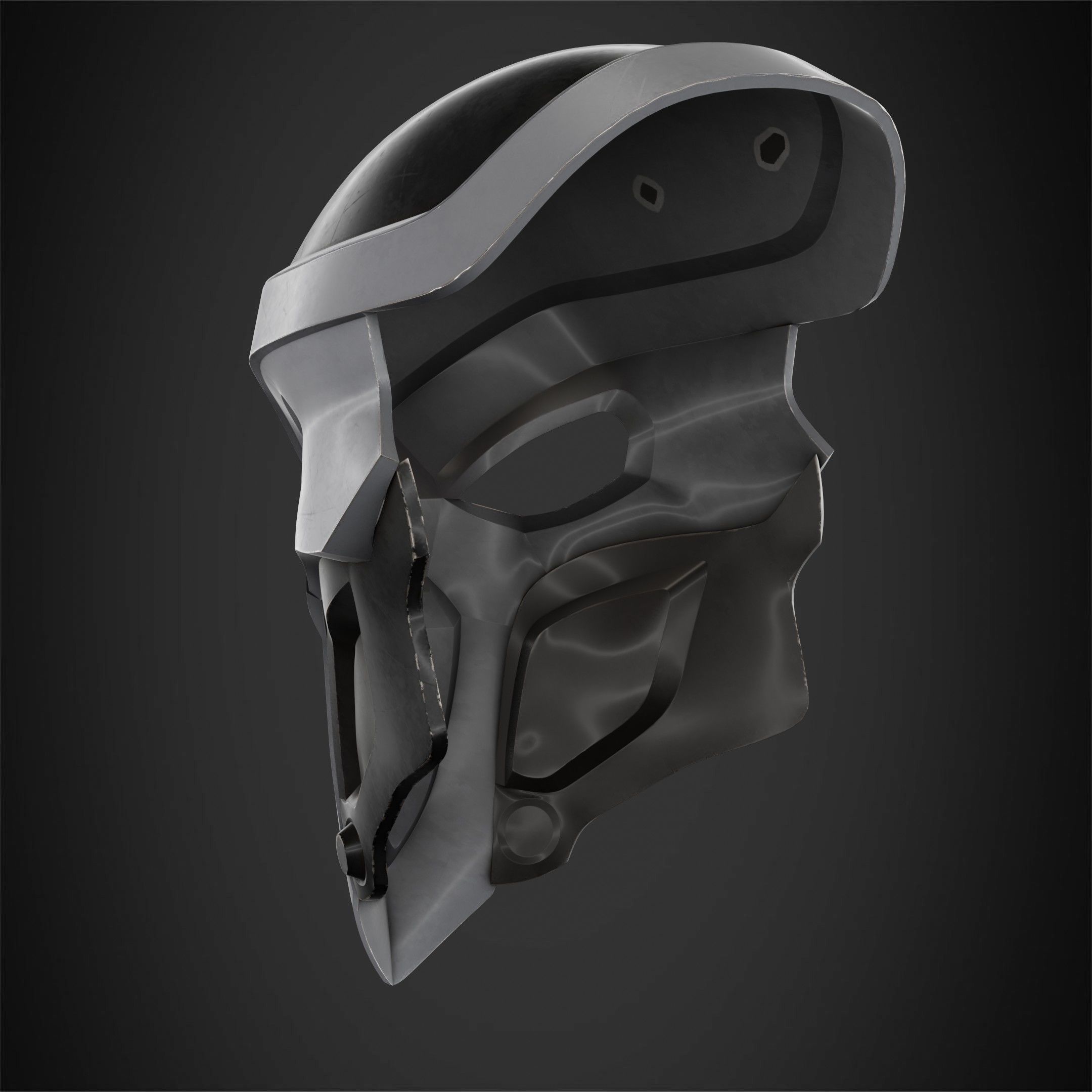 Overwatch 2 Reaper Mask for Cosplay 3D print model_5