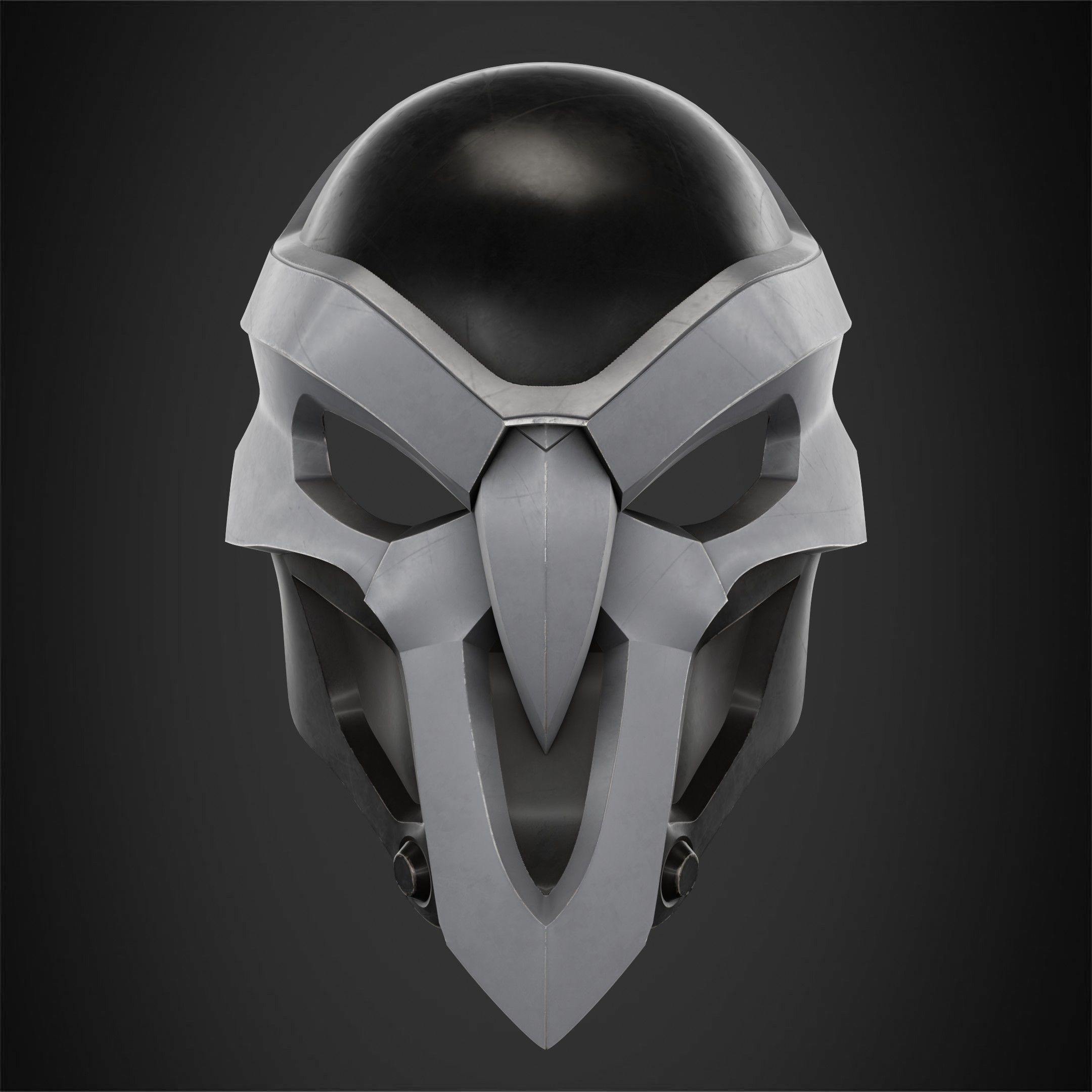 Overwatch 2 Reaper Mask for Cosplay 3D print model_2
