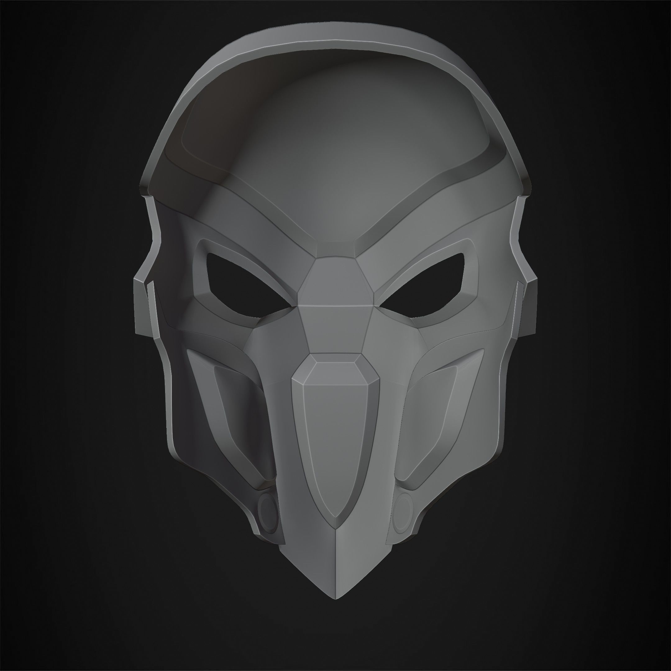 Overwatch 2 Reaper Mask for Cosplay 3D print model_18