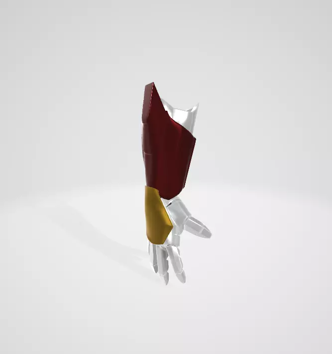 Iron Man Hand only Free 3D model