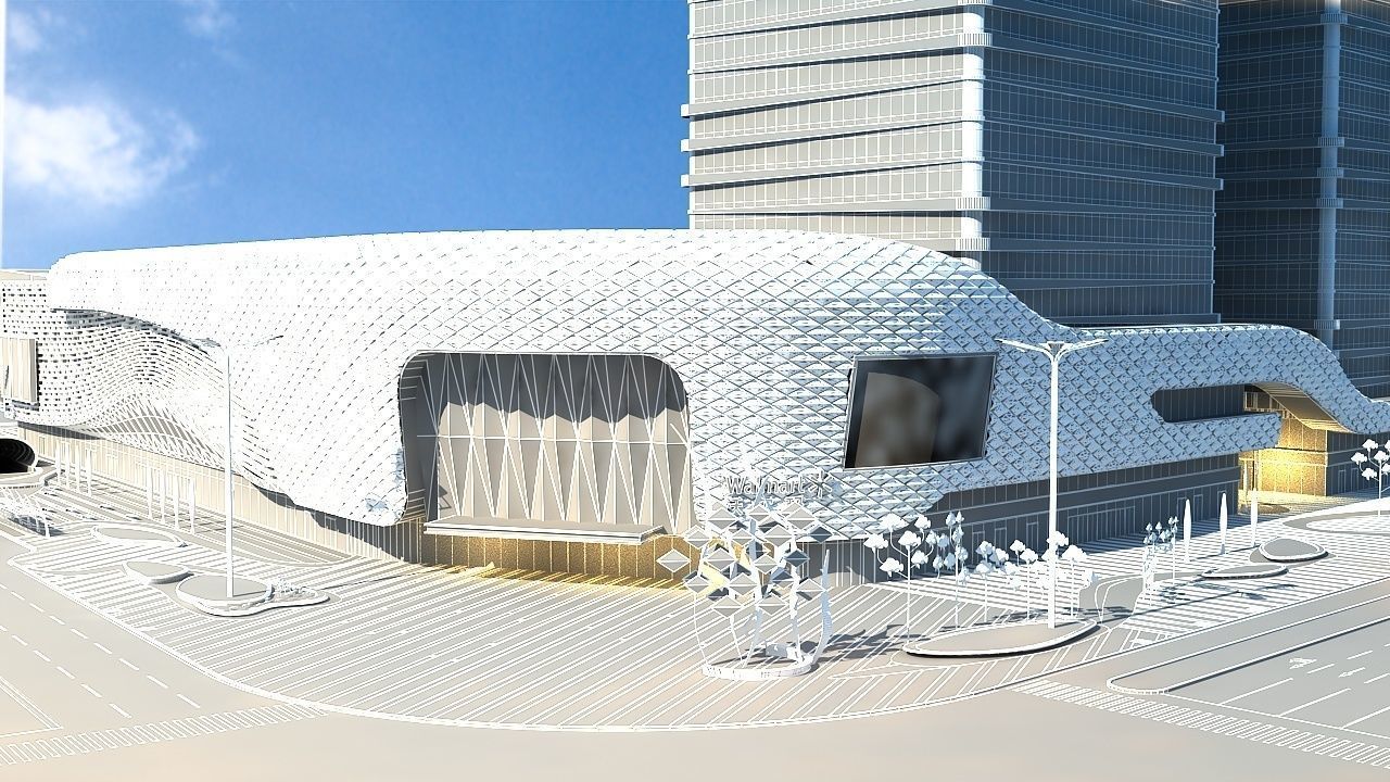 Shopping Mall 3 3D model_21