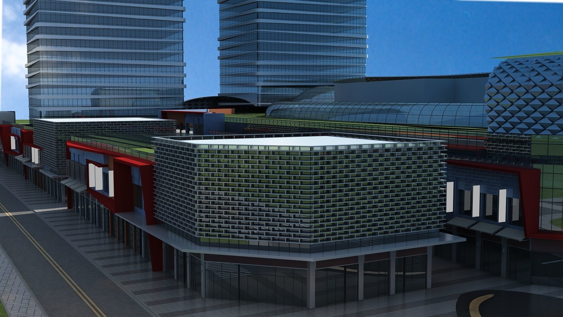 Shopping Mall 3 3D model_4