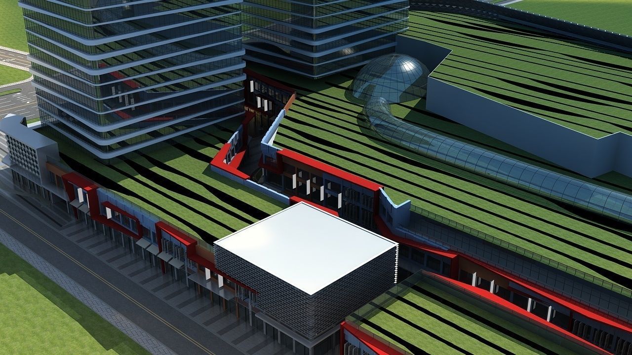 Shopping Mall 3 3D model_13