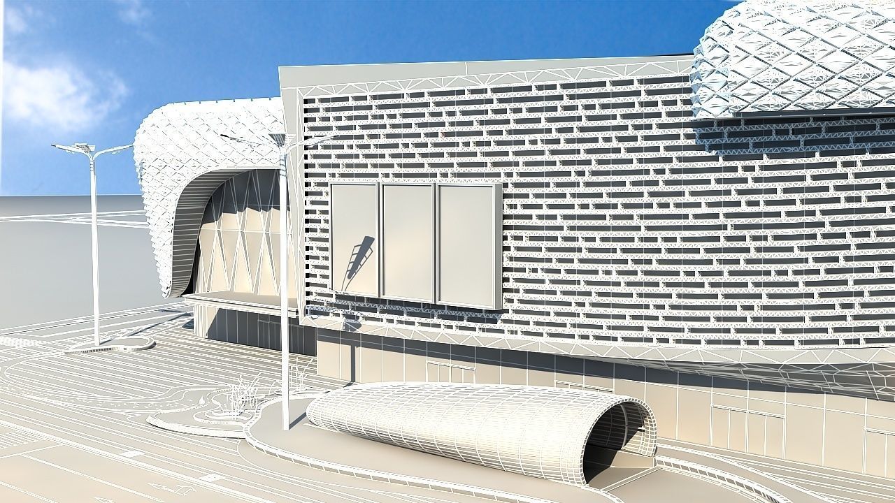 Shopping Mall 3 3D model_23