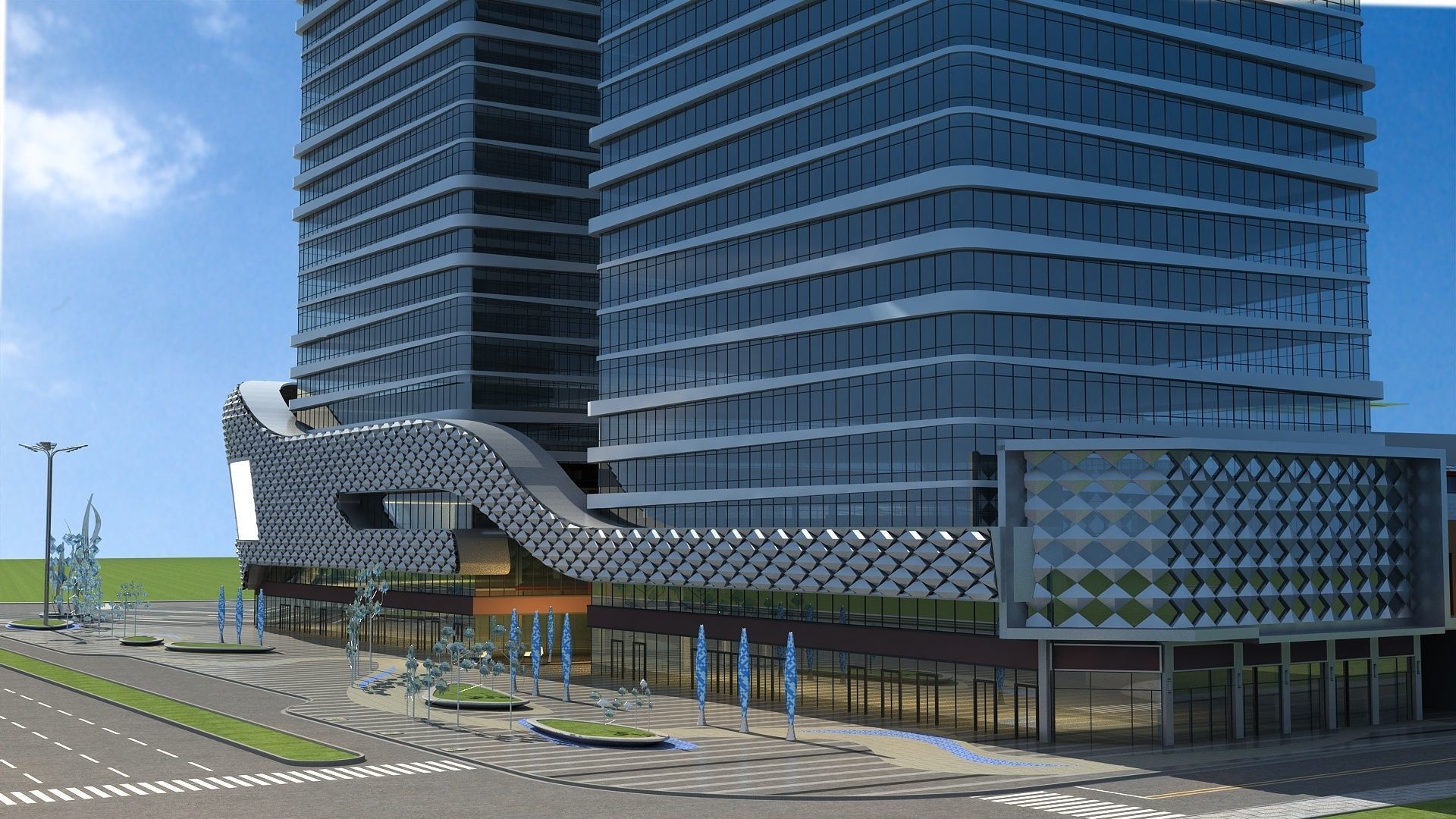 Shopping Mall 3 3D model_2