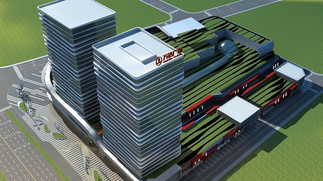 Shopping Mall 3 3D model_11