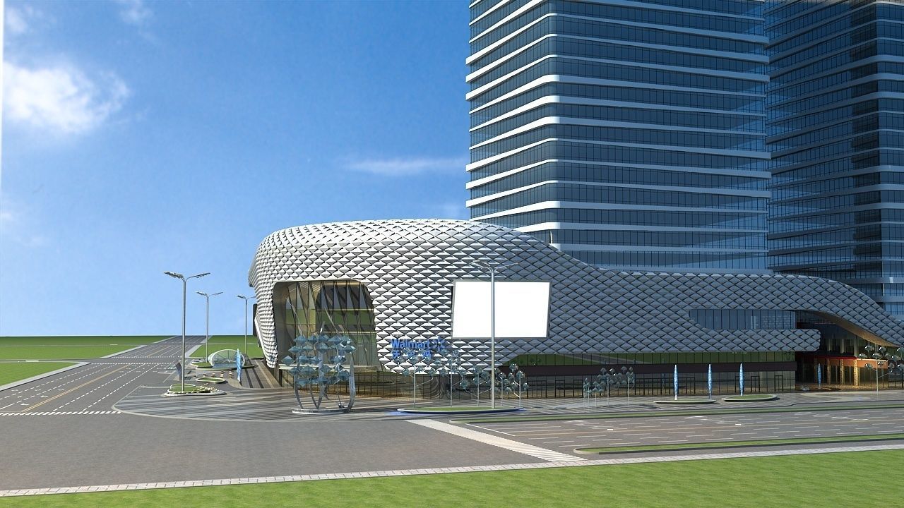 Shopping Mall 3 3D model_9