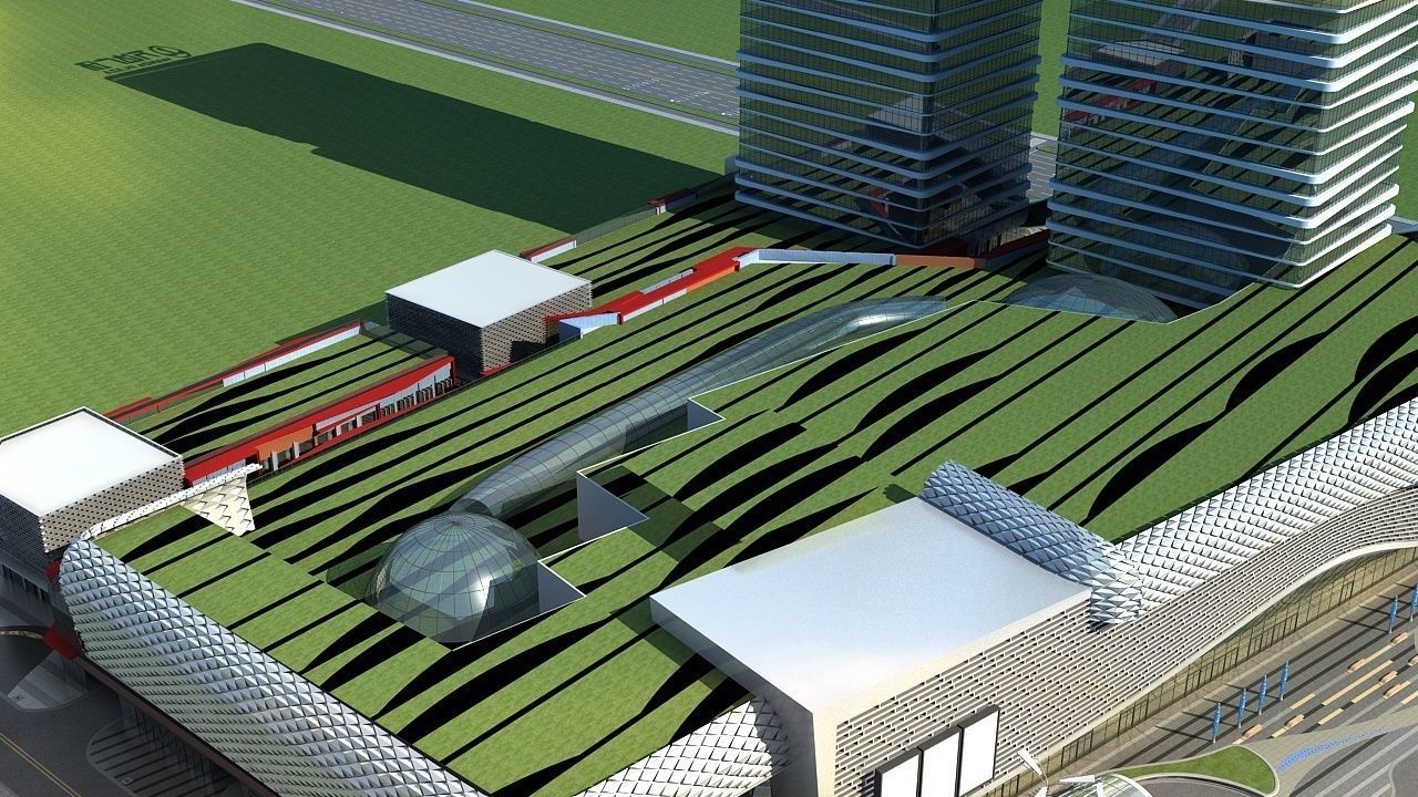 Shopping Mall 3 3D model_7