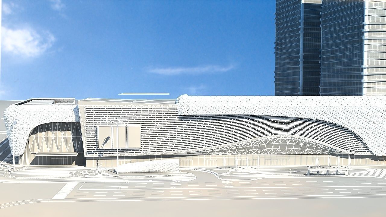 Shopping Mall 3 3D model_19