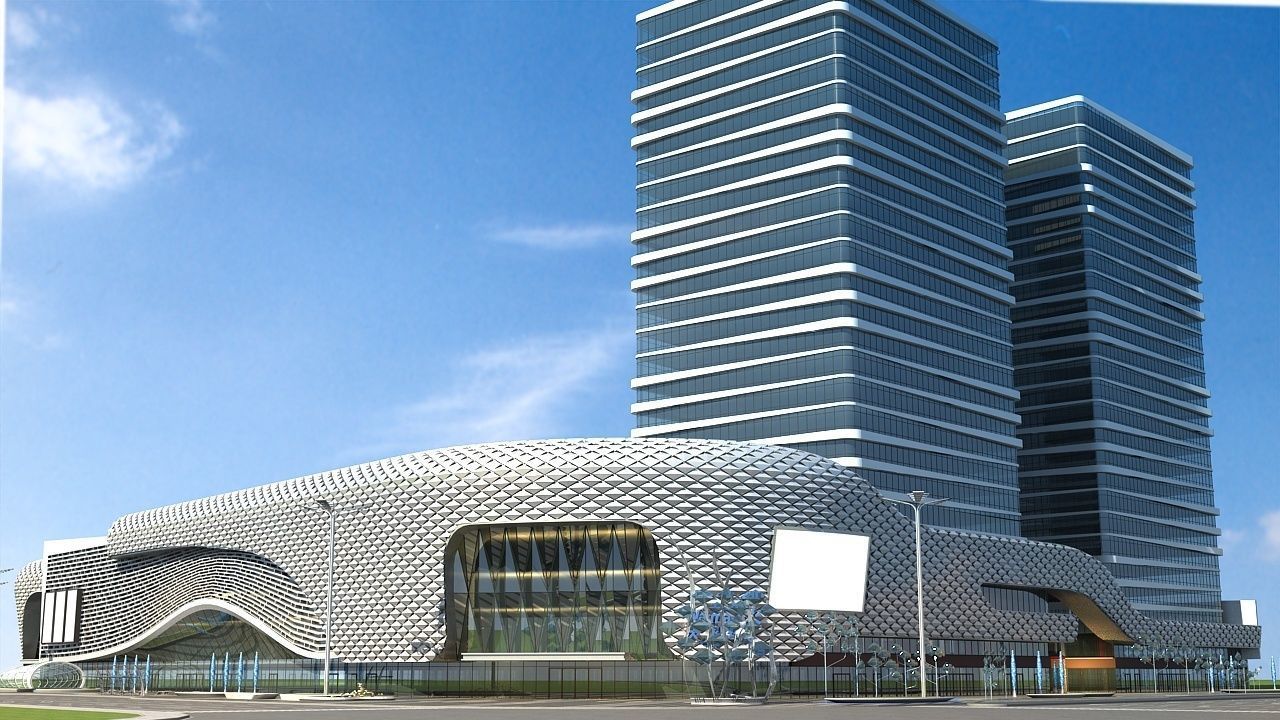 Shopping Mall 3 3D model_1