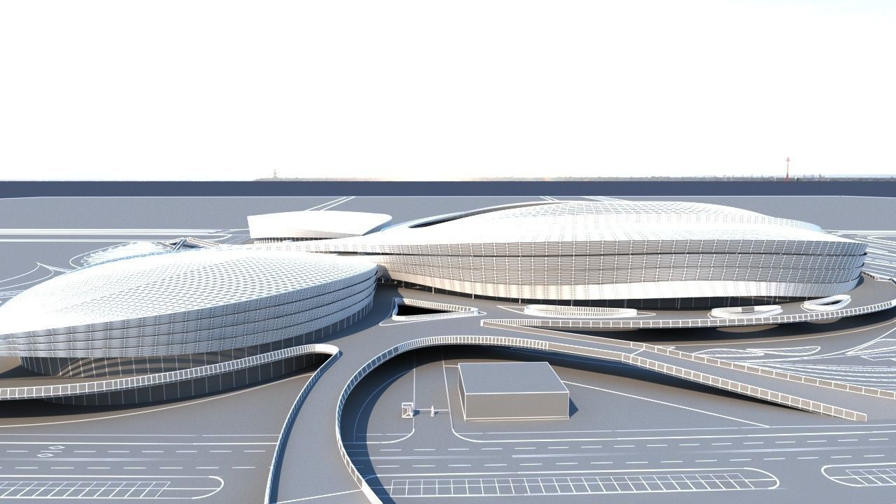 Stadium 6 3D model_20