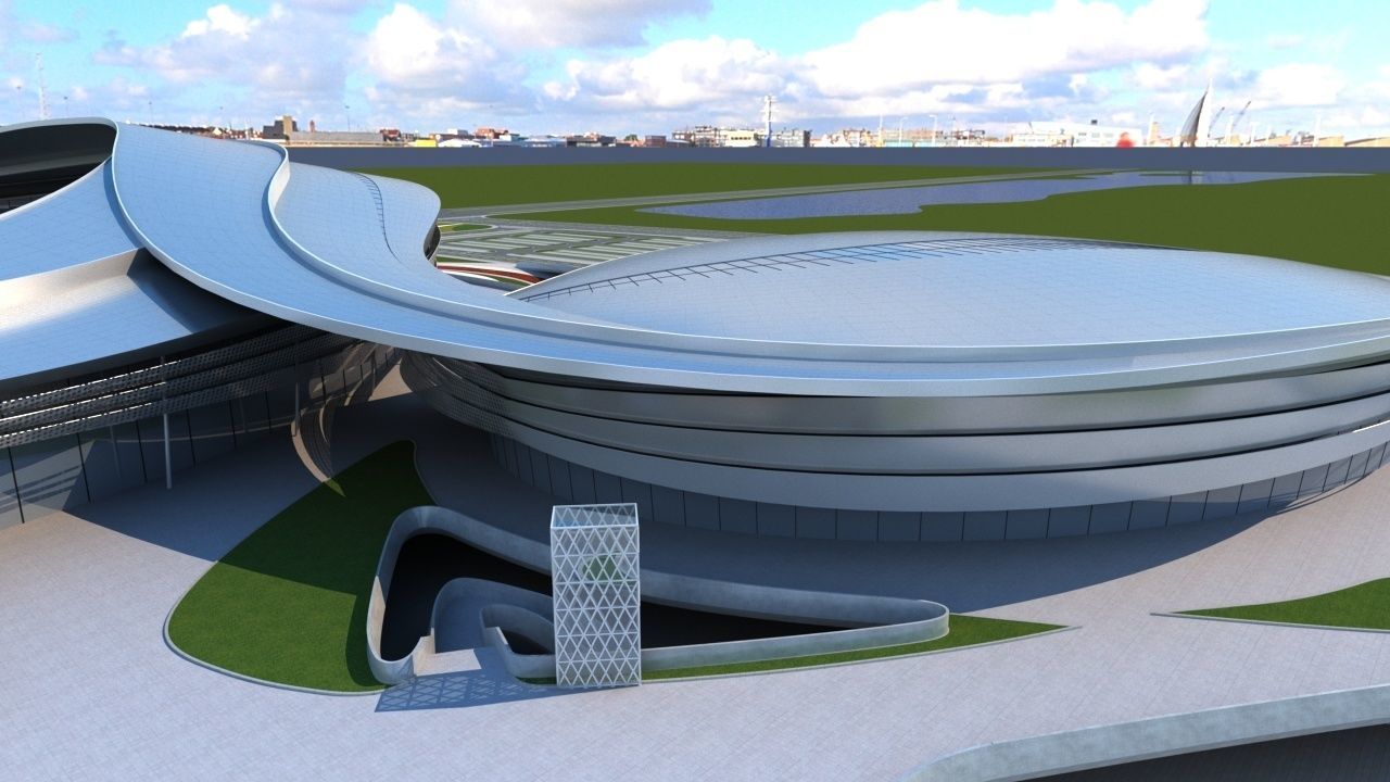 Stadium 6 3D model_14