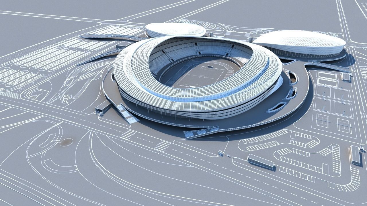 Stadium 6 3D model_19