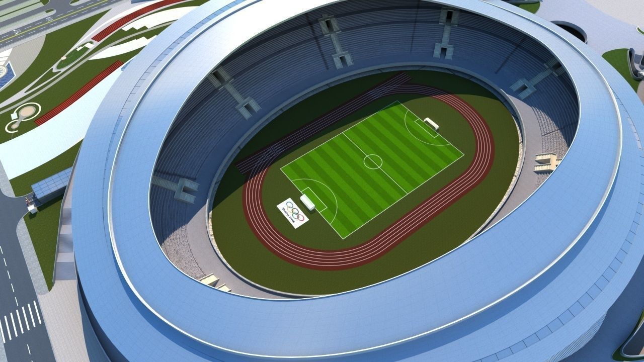 Stadium 6 3D model_9