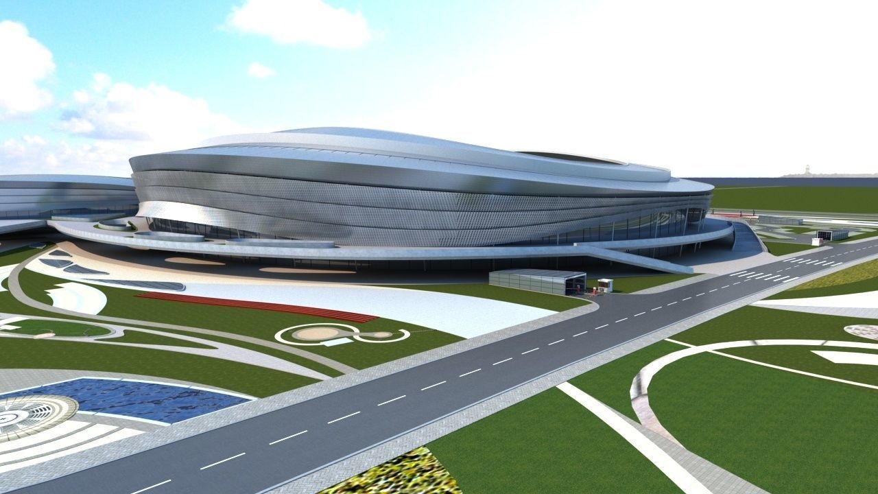 Stadium 6 3D model_7