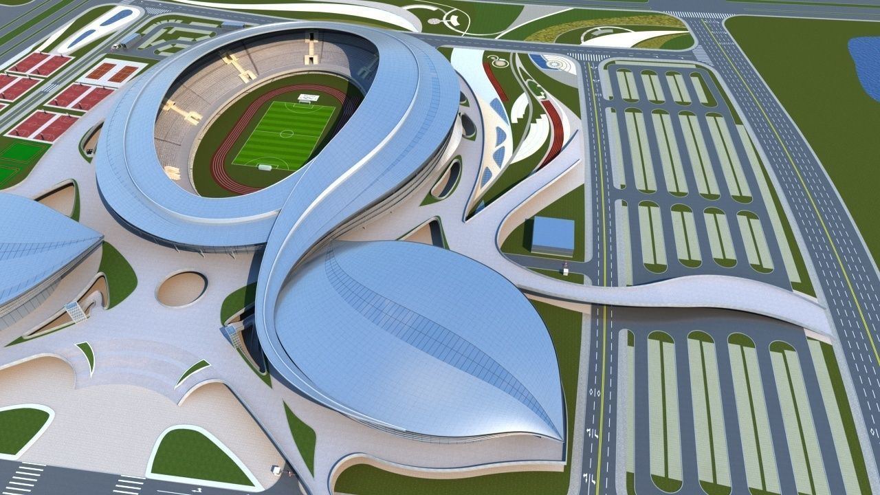 Stadium 6 3D model_15