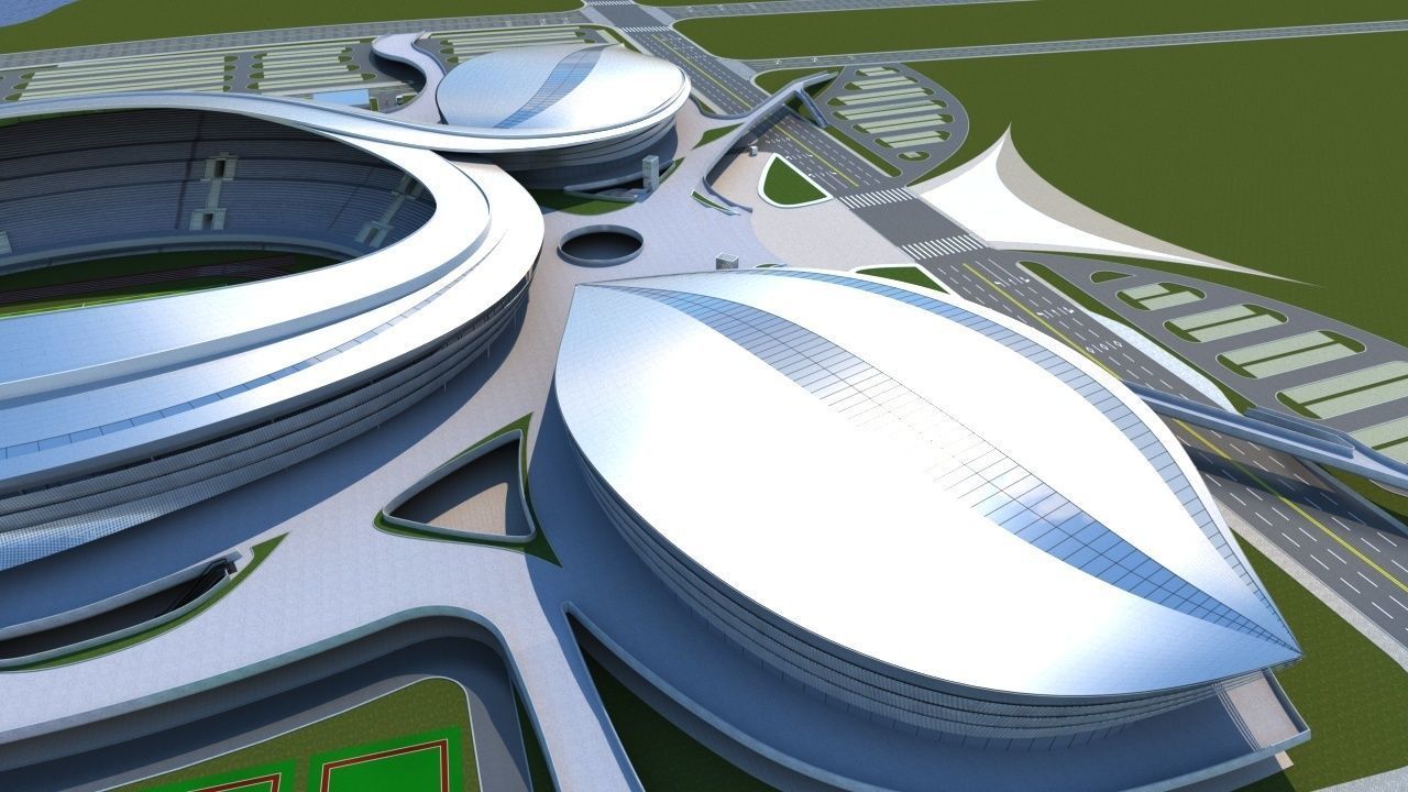 Stadium 6 3D model_13