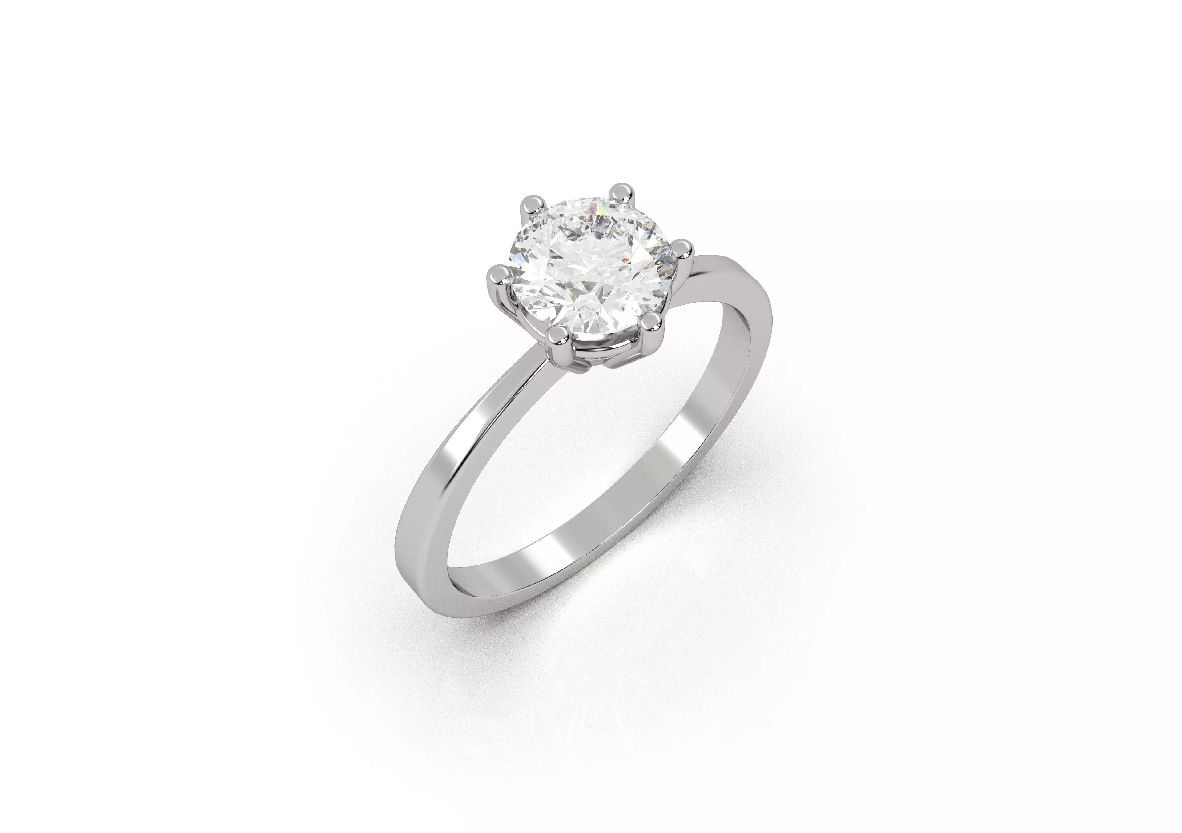 33 SINGLE STONE RINGS 3D print model_0