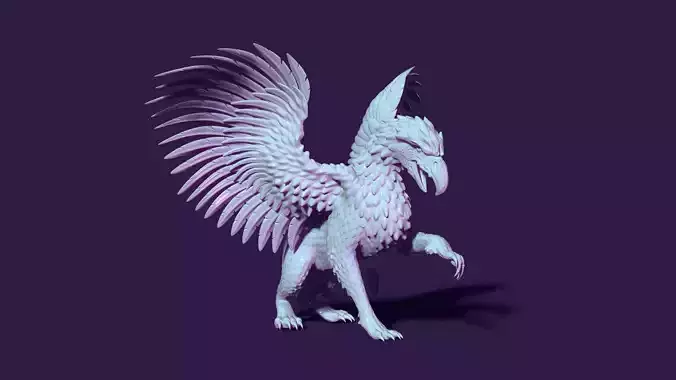 Griffin Griffon 3D print model