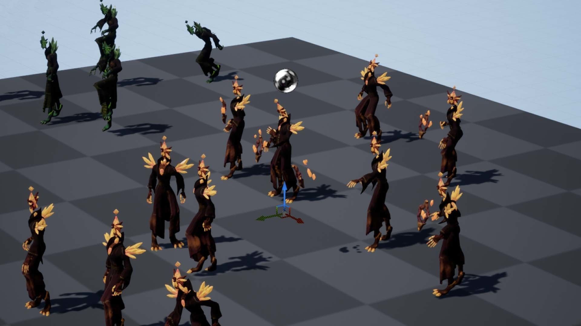 Dark Magical Crystal Game Ready 3D Model Low-poly 3D model_23
