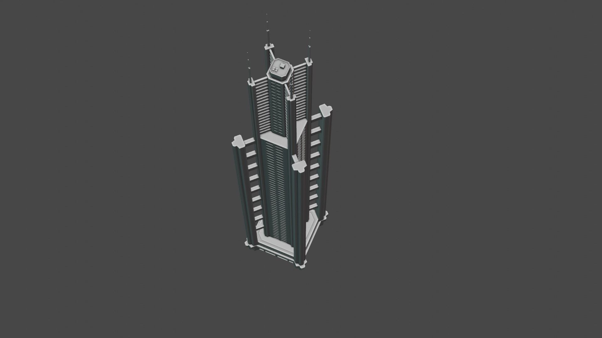 International Skyscraper 3D model_2