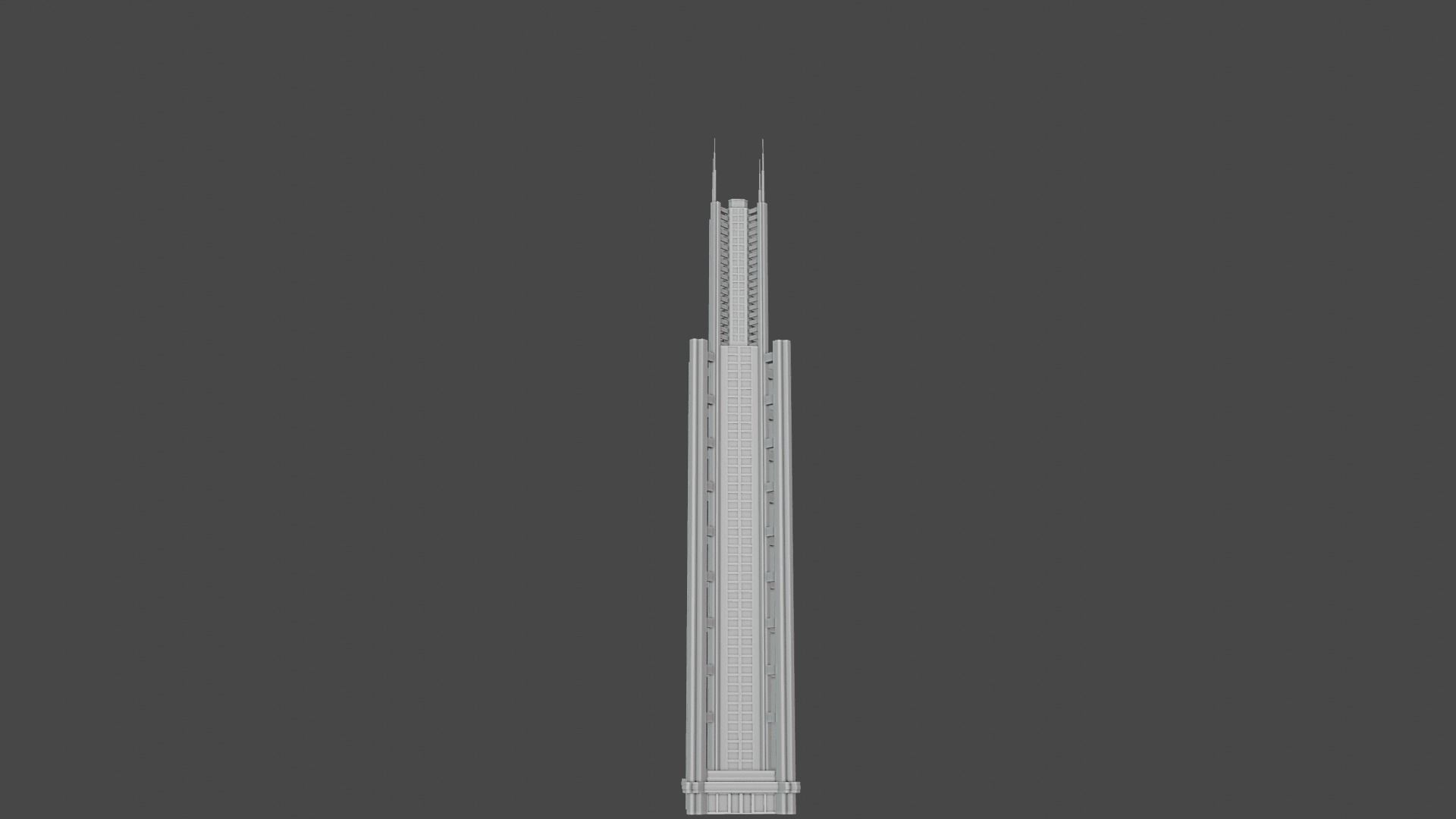International Skyscraper 3D model_1