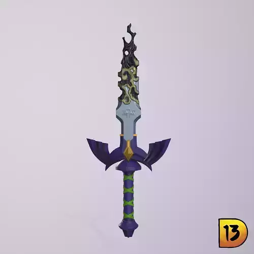 Link Master Sword TOTK 3D print model
